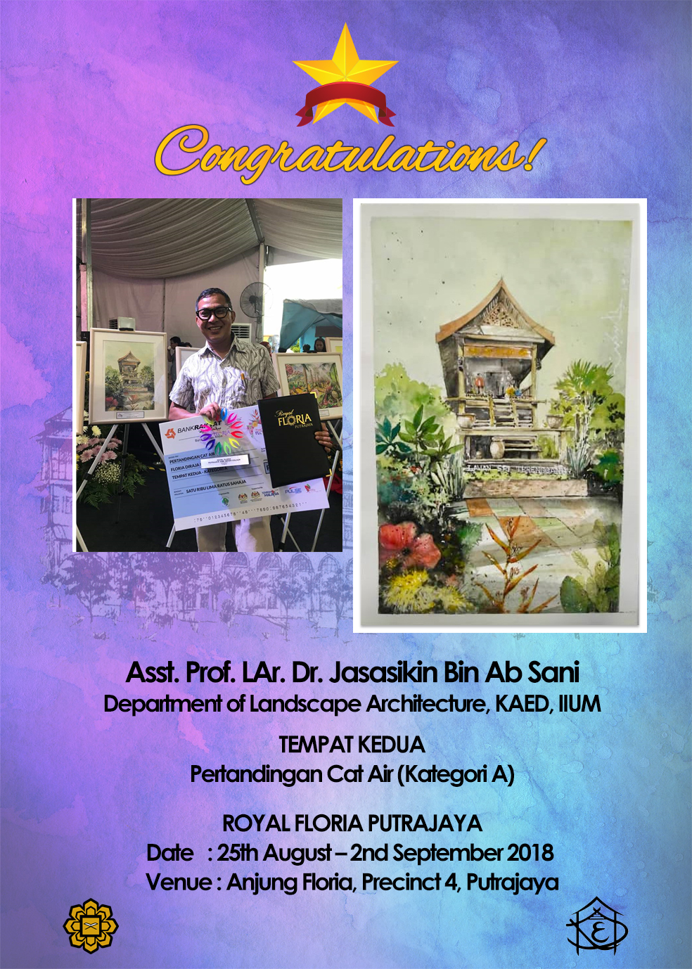 Congratulations Dr. Jasa