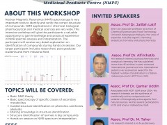 Two-Days Workshop on Structure Verification by NMR Analysis