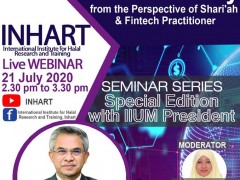 INHART E-Seminar Series Special Edition with IIUM President