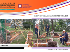 INSAF-KICT Collaborative Garden Project