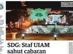 SDG :Staf UIAM sahut cabaran