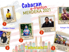 ​CABARAN E-PANTUN MERDEKA 2021