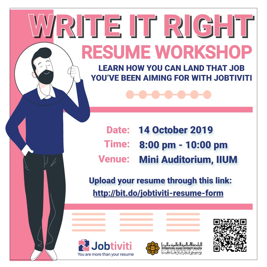 Write it Right Resume Workshop