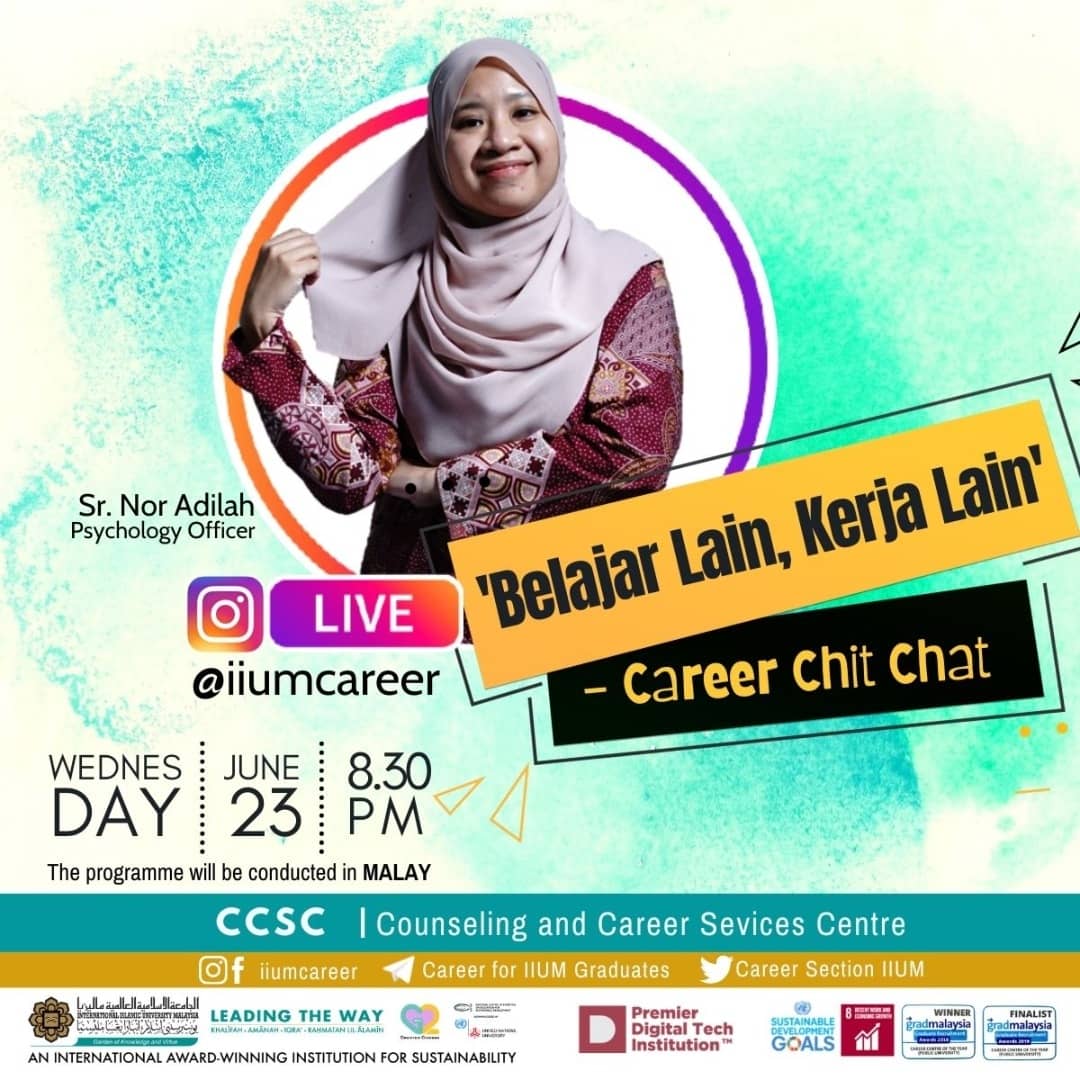 Career Chit-Chat 4/2021: "Belajar lLain, Kerja Lain"